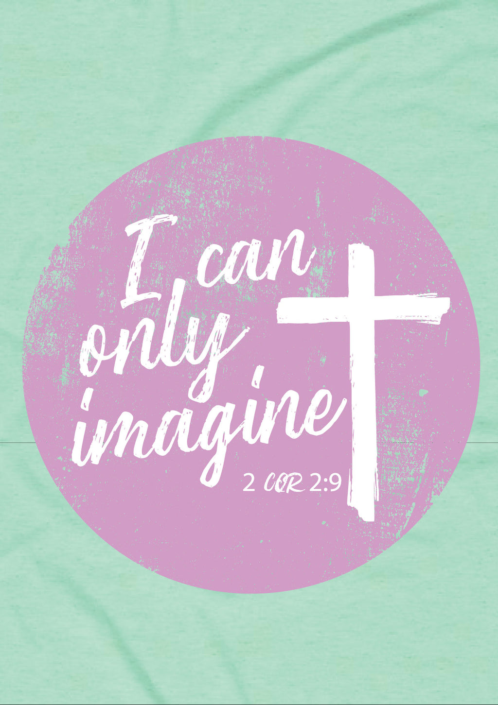 I Can Only Imagine Shirt, Cardinal Men's Christian T-Shirts, White / XL