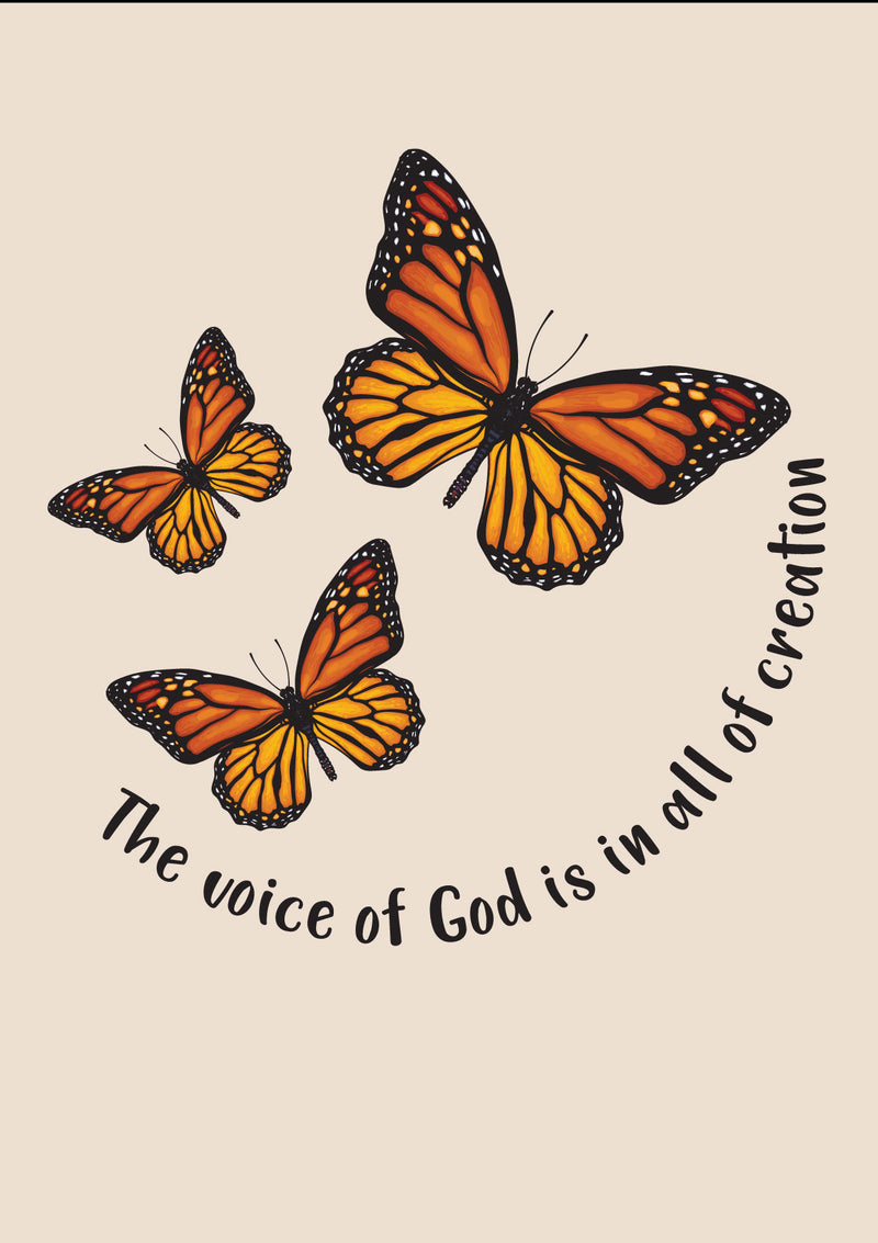 Voice of God Butterflies T-Shirt