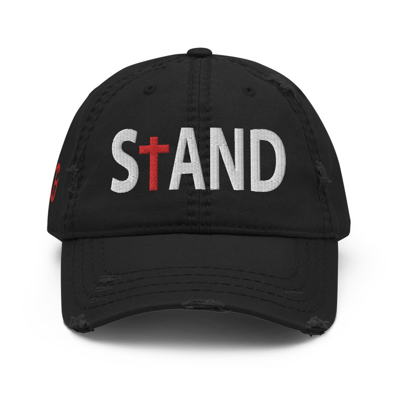STAND Distressed Dad Hat