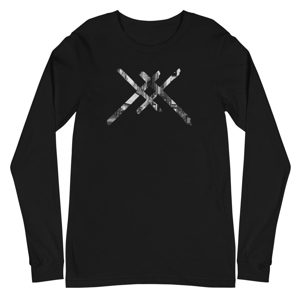 City Life Double Crosses Long Sleeve Tee – Stand For Jesus 